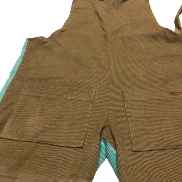 NWOT-Maria Sinverguenza Corduroy Multicolor Romper SZ S - Picture 5 of 13